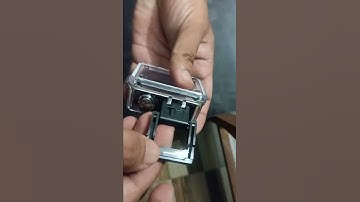 How to remove waterproofing casing from action camera