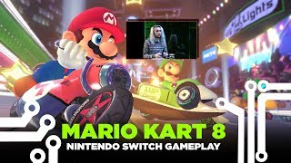 Geek Room - Mario Kart 8 - Nintendo Switch Gameplay In Tv Albania