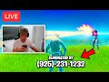 I Stream Sniped a Famous Youtuber with my Phone Number In My Name...