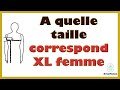 A quelle taille correspond xl femme