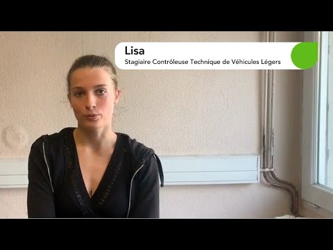 Rencontre avec Lisa, stagiaire Contrleuse Technique de Vhicules Lgers