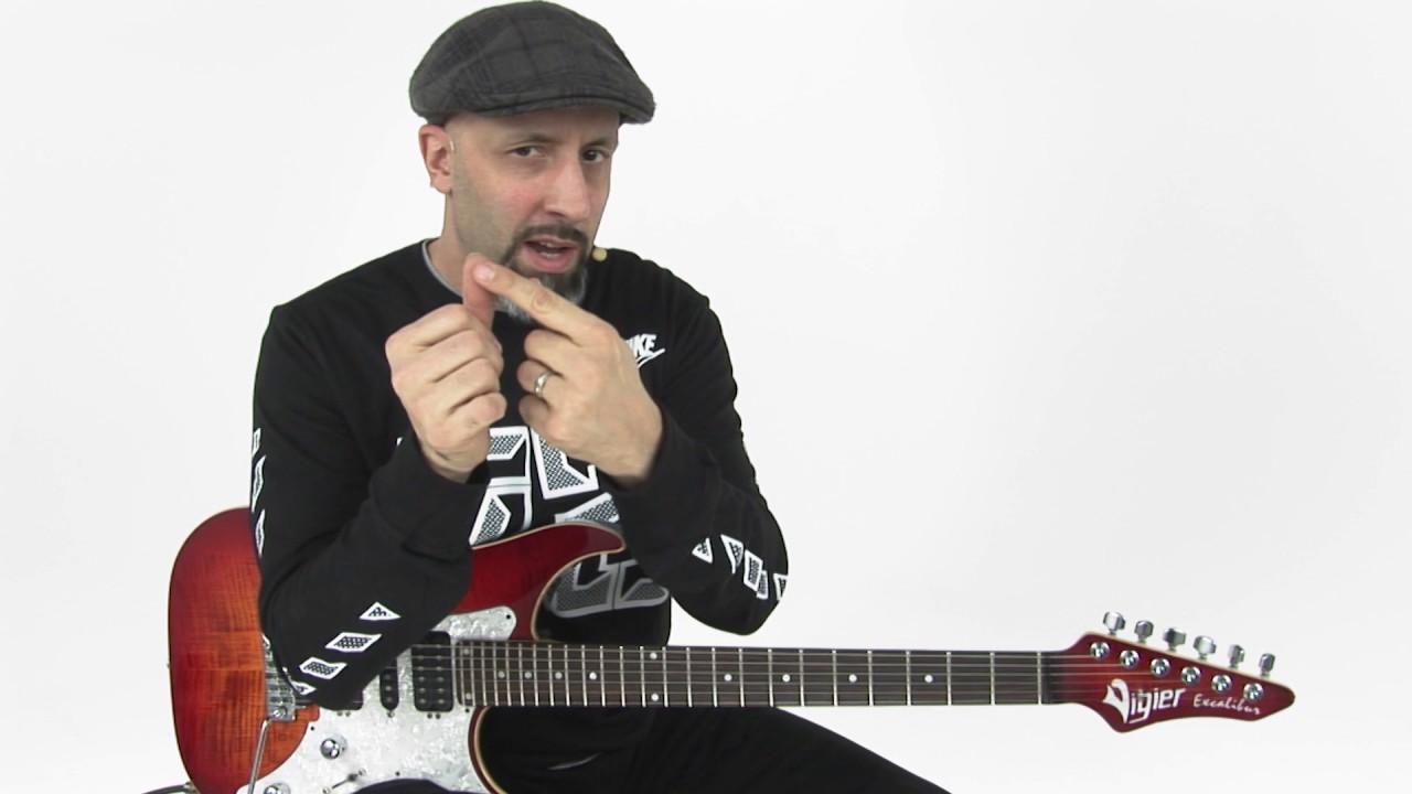 How to Brush Stroke Guitar Lesson Chris Buono YouTube