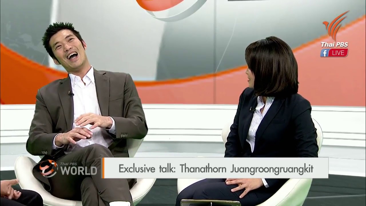 Thanathorn Juangroongruangkit spells out his vision in interview with ThaiPBS World