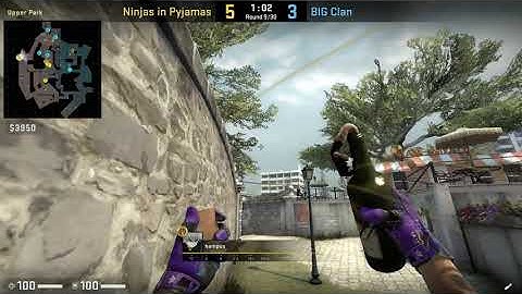 hampus Overpass A Site Nadeset from Long T Side (CS:GO)