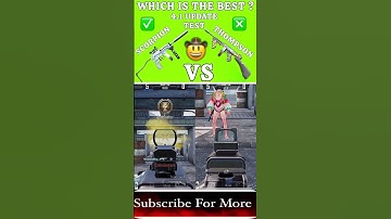 THOMPSON vs SCORPION 🤠 | Gun Damage Test in 4.1 UPDATE ✅ | #bgmi #zodking #pubgmobile