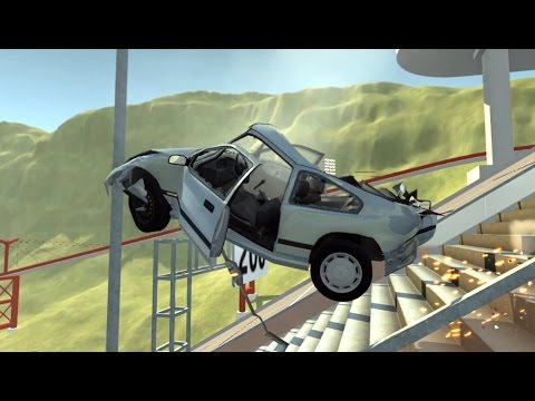 Download Yüksekten Düşen Araba Testleri #Bölüm 1 | BeamNG.Drive