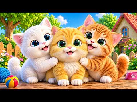 Meow Meow Billi Karti | Hindi Rhyme For Kids | म्याऊ म्याऊ | Balgeet In Hindi |