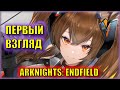 МЕНЯ ВЗЯЛИ НА ЗБТ Arknights: Endfield | Первый Взгляд!