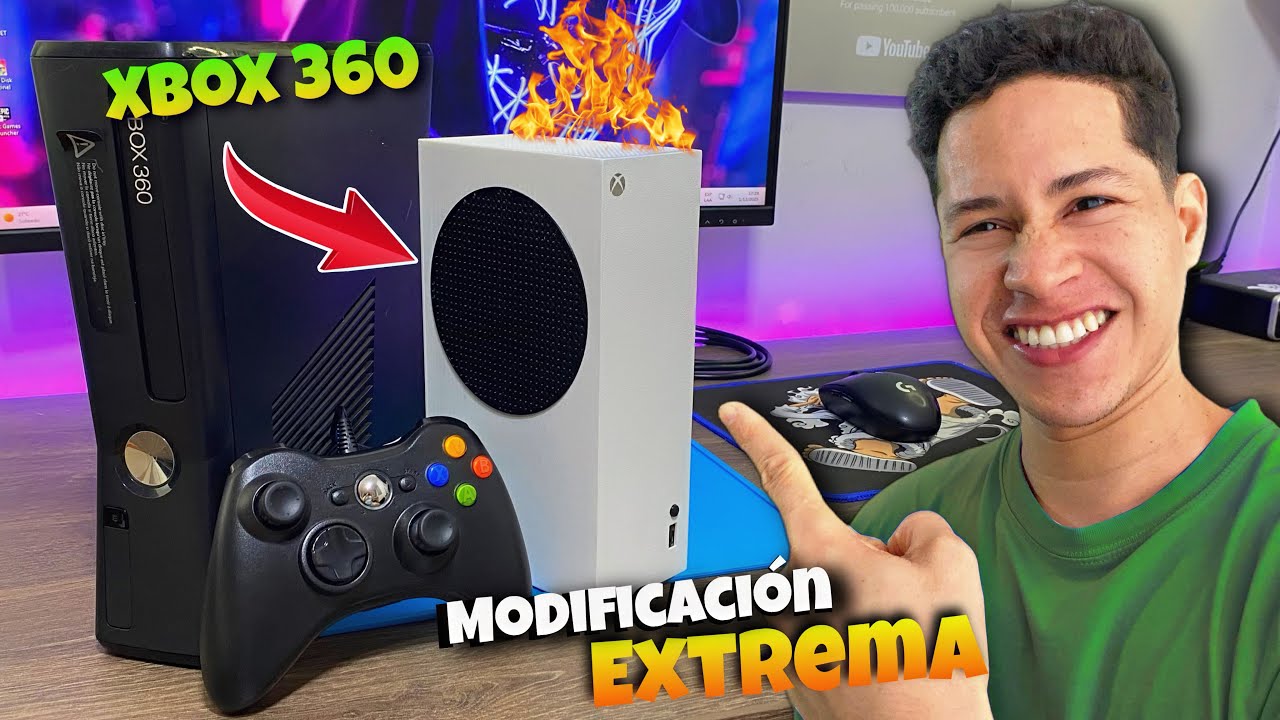 Transformé una XBOX 360 en una XBOX SERIES S
