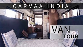 Inside our Caravan 'Fine' | Van tour | Carvaa India