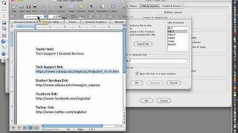 OC Global Tutorial Faculty Installing a Custom Style in SoftChalk - Footer (Part 2 of 2)