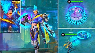 Karrie Neon Lightwheel Skin | Mobile Legends Bang Bang