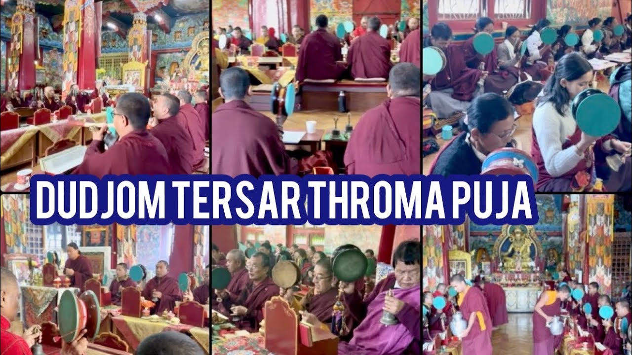 Dudjom Tersar Throma Puja On 14th Maha Parinirvana Anniversary Of Ven Lama Chemed Rinpoche’s 