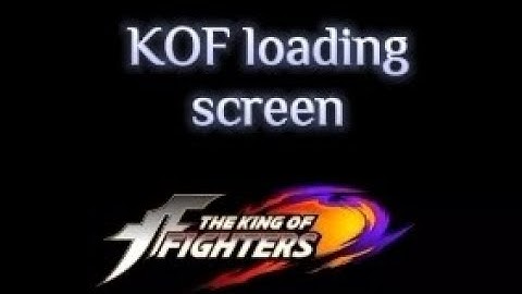 KOF loading screen MLBB