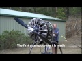 Radial Engine Startup Pratt & Whitney R985 (Wasp Junior)