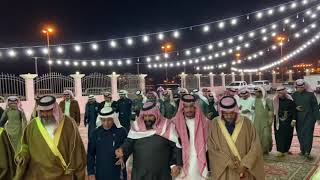 إقبال ترحيبي بالضيوف من قبيلة ال هدباء ال سلمان في زواج خالد جارالله ال سلمان الحرقان