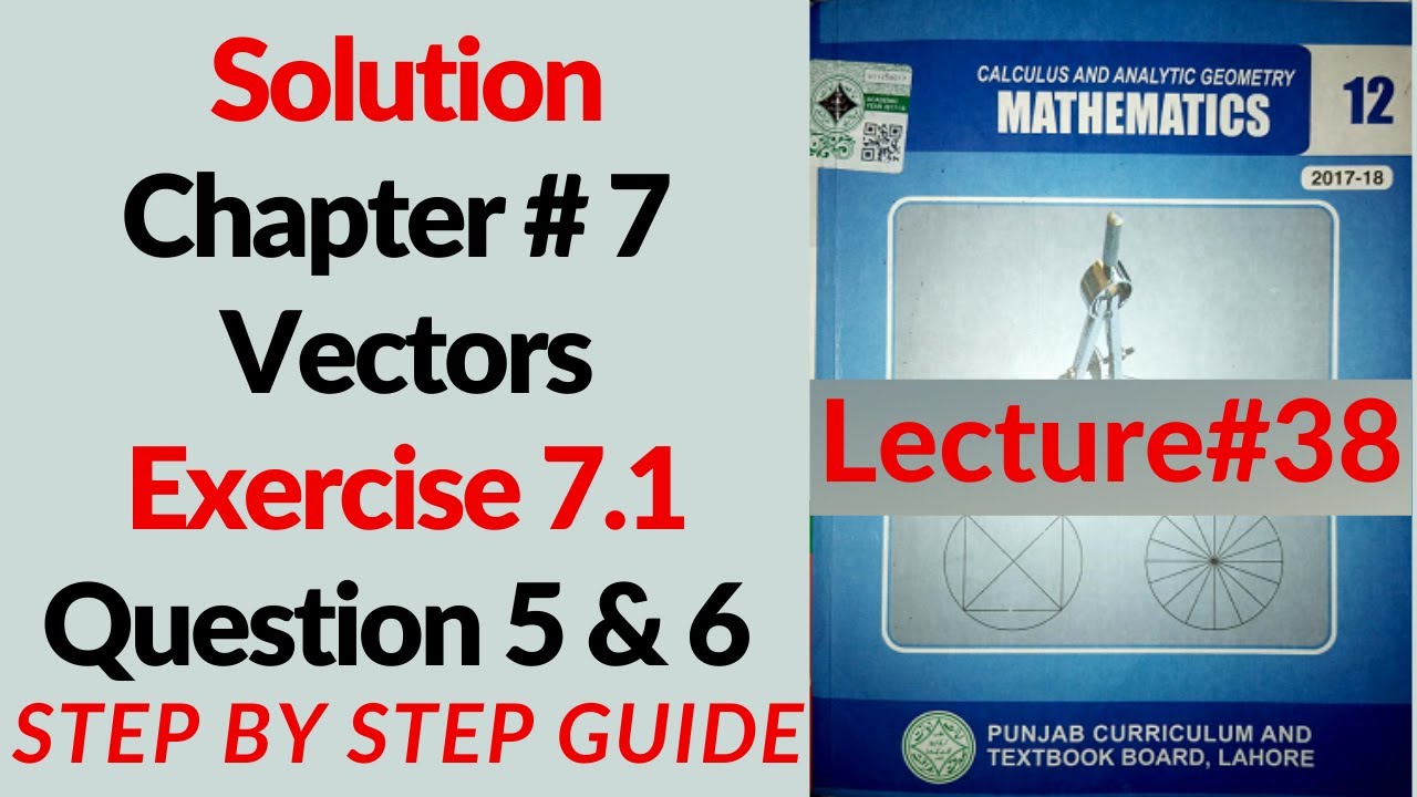 Form 2 Math Chapter 7 Exercise 2nd year Math Solution Chapter#7 Exercise#7.1 Q#5 to 6 step by step ...