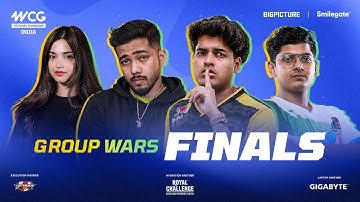WCG National Showdown India 2025 | Group Wars Finals | #Jonathan , #Scout , #Mortal , #Mizo , etc