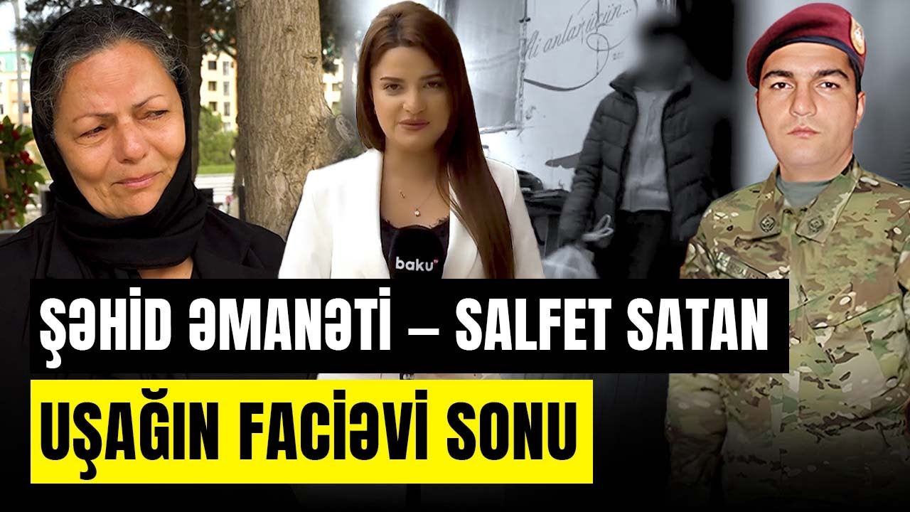 Oğlum onu göylərə apardı | 