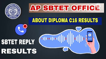 AP SBTET OFFICE REPLY | I CALLED TO SBTET OFFICE THERE REPLY | CALL RECORDED 2021