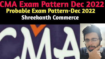 CMA Exam Pattern Dec 2022|Tamil|Shreekanth
