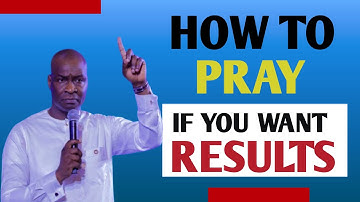 How to pray if you need Violent results In Prayer, Listen To This Secret - Apostle Joshua selman