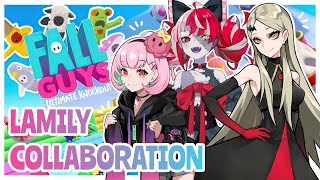 【FALL GUYS】THE LAM FAMILY IS HERE! LET'S GET A CROWN WITH MY SISTERS!【Hololive Indonesia 2nd Gen】