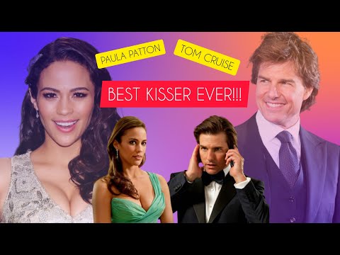 Paula Patton gets a surprise kiss from Tom Cruise!