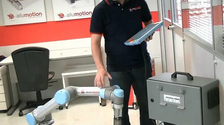 Universal Robots, gravity compensation by Alumotion