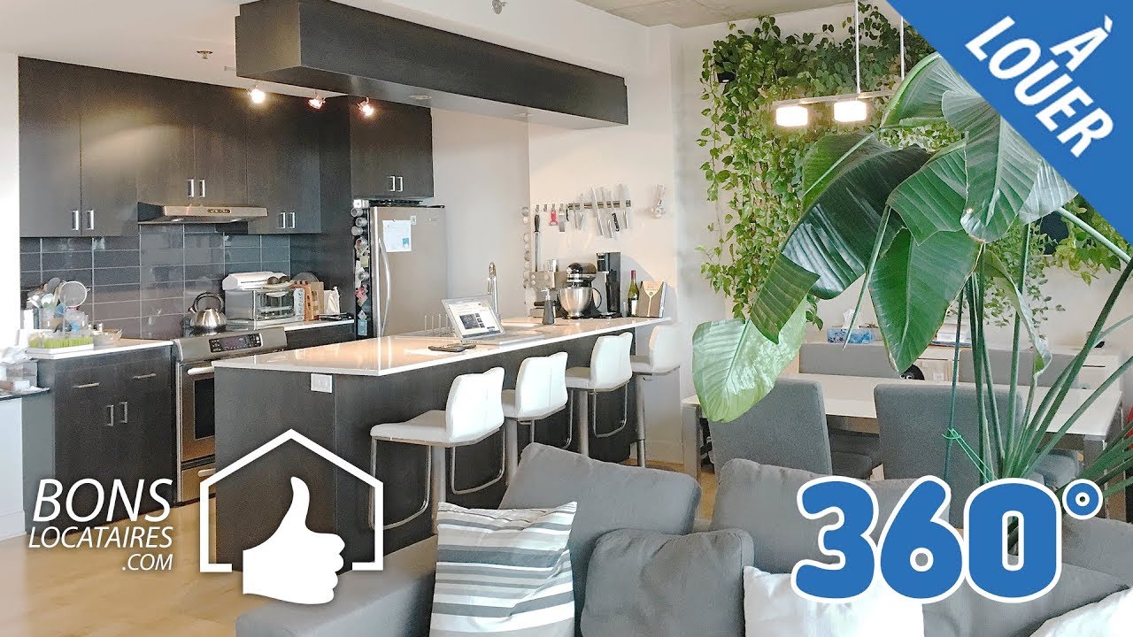 Logement, Condo à louer / Rosemont 3 ½ Penthouse 1550 Vidéo 360 YouTube Logement, Condo à louer / Rosemont 3 ½ Penthouse 1550 Vidéo 360 YouTube