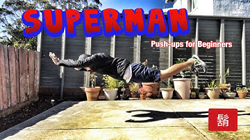 Learn how to do Superman Push-ups in a minute