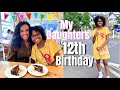 MY DAUGHTERS 12th BIRTHDAY 🎂🎈DAY IN THE LIFE OF A SINGLE MUM VLOG MOM OF 2 | Layonie Jae