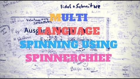 Crawlomatic new update: SpinnerChief Paraphraser support added to the plugin!