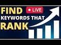 Keyword Research for Blogs, Affiliate Marketing, &amp; SEO Chat