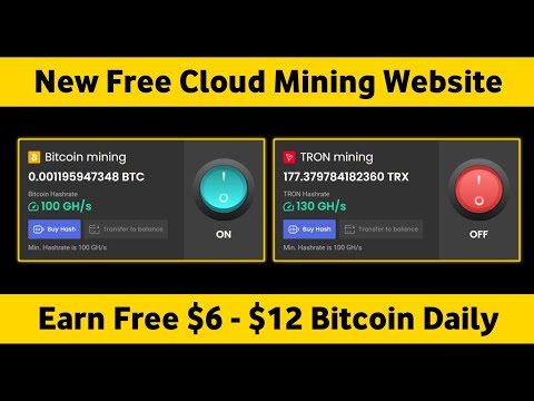 New Free Cloud Mining Website 2022 || New Free Bitcoin Mining Website || Zero Investment Site