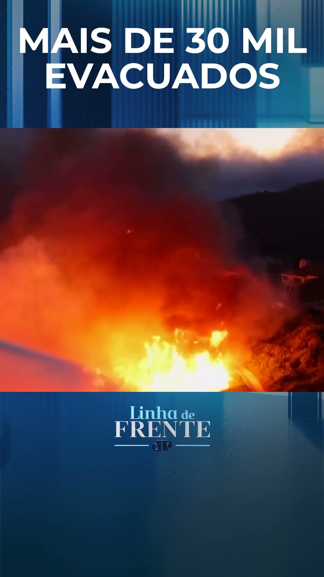 Incêndio florestal deixa dois mortos em Los Angeles #shorts