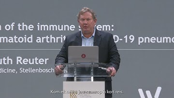 ‘Professor Presenting’ – Helmuth Reuter on modulation of the immune system