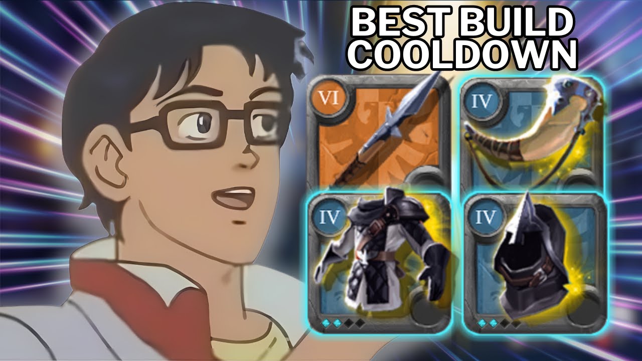 Best Cooldown Build Spear CORRUPTED DUNGEON Albion Online PVP YouTube