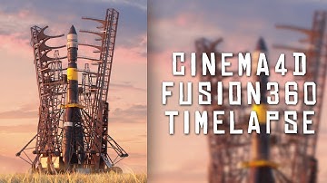 Stijn Orlans: "TAKEOFF" - Cinema4D/Fusion360 Timelapse