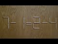 Math Puzzle Move 1 Matchstick So That Our Equation Is Correct Math Puzzle Move 1 Matchstick So That Our Equation Is Correct