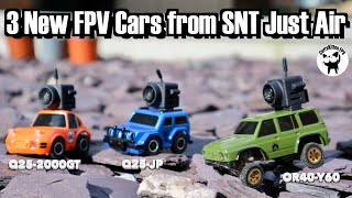 New Tiny FPV cars and the smaller crawler prototype I've seen! Supplied by SNT