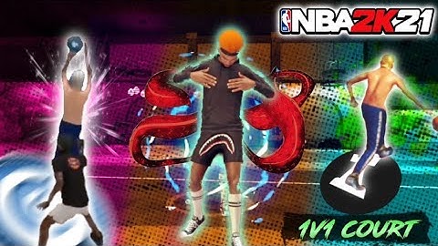 I dominated the stage 1v1 court w/ the best build & jumpshot on NBA2K21