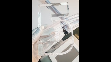 RECHI |Retail Display & Store Fixture Factory| How to Make Clear Acrylic Block Sign 5