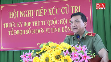 Đoàn đại biểu Quốc hội tỉnh Đồng Nai đơn vị số 4 tiếp xúc cử tri trước kỳ họp thứ 4 Quốc hội khóa XV