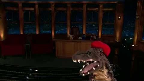 Wavy the Crocodile Wishes his hat to be removed