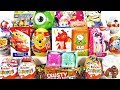 20 Киндер Сюрпризов, Unboxing Kinder Surprise ТАЧКИ 3,Смешарики,ФИКСИКИ,Маша и Медведь,Пони,БАРБИ