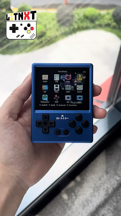 GKD Pixel 2 in Blue Color! #litnxt #retroconsole #gaming #retrogaming #videogameconsole #gkd