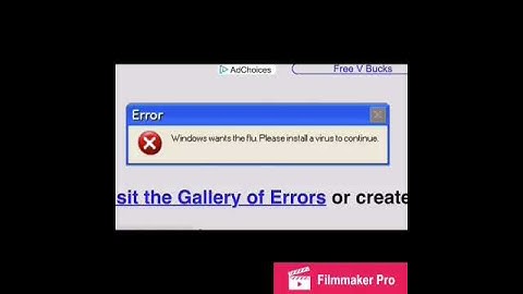 Check out my funny windows error message!