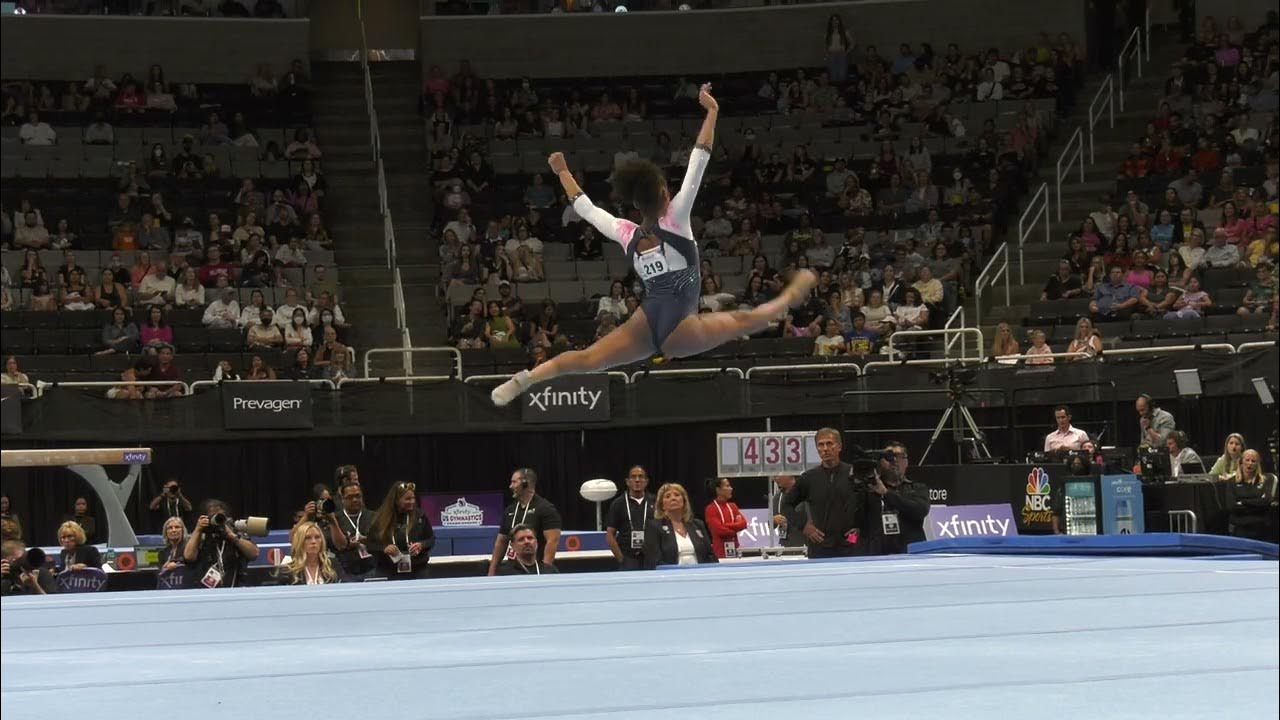 Skye Blakely Floor Exercise 2023 Xfinity U.S. Championships