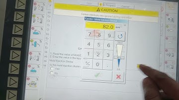 #husky_injection_molding # husky ejector calibration process..